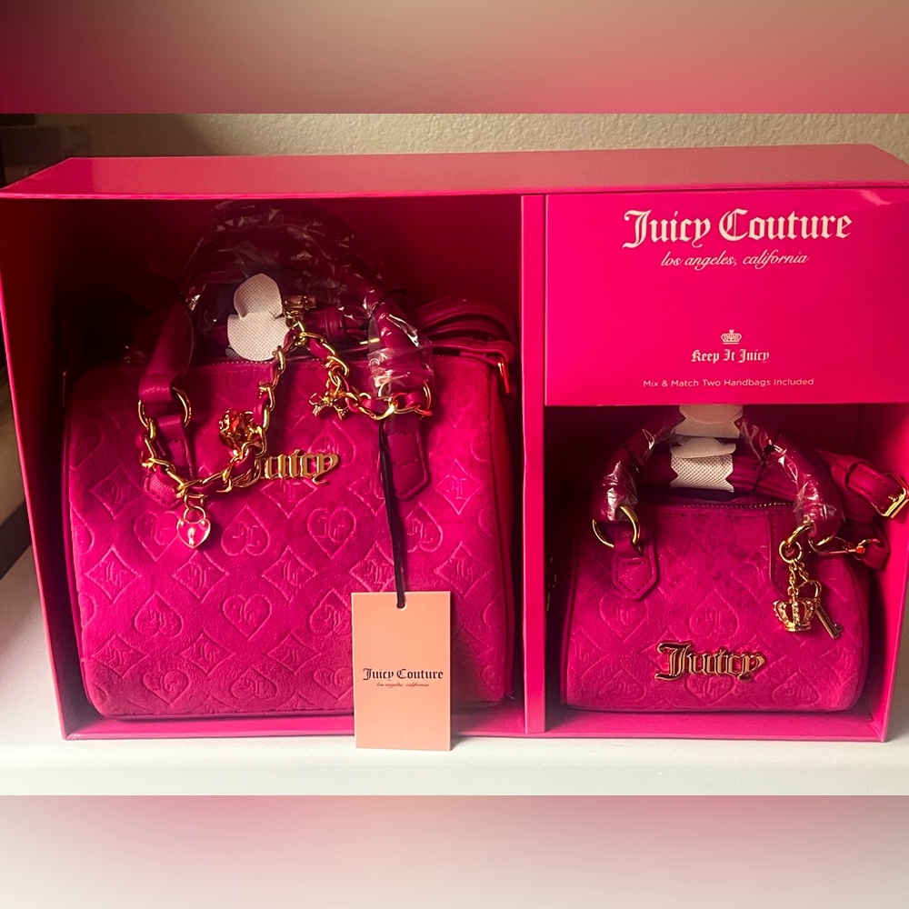 Juicy Couture Red Women's Bag Set